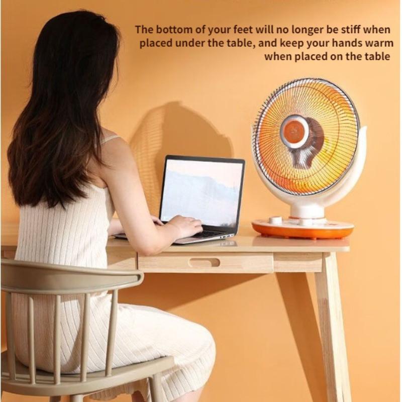 Office Small Desktop Electric Heater Household Fast Heating Warm Air Blower Winter Portable Electric Heating Fan