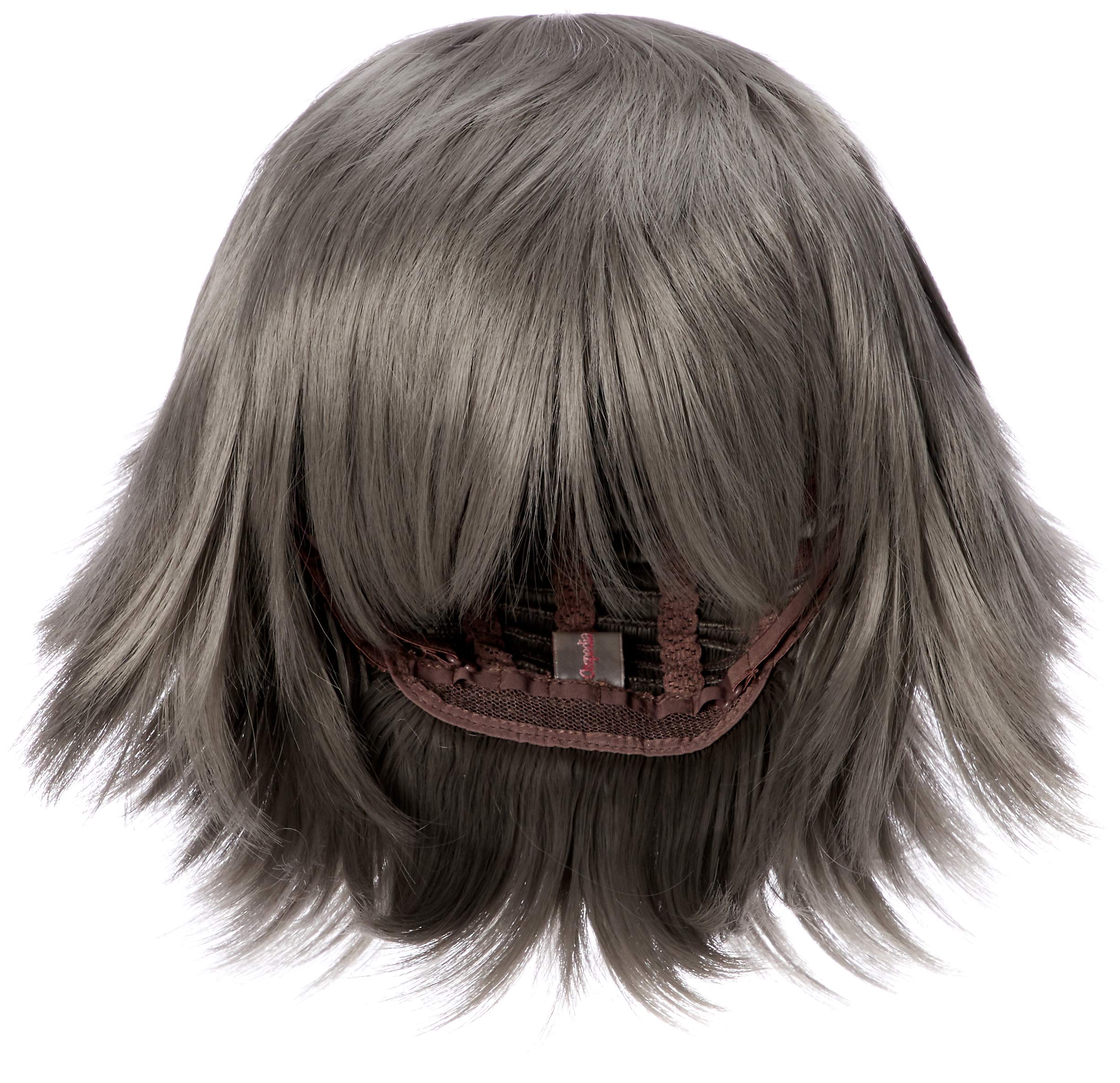 

Косплей-парик Janet Rockin Base цвета оружейного металла, термостойкий с сеткой, идеально подходит для вечеринок и костюмов, женский JN-7014-22, свободный размер, сделано в Японии