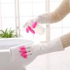 Nitril-Geschirrspülhandschuhe, Küchengeschirrspüler, langlebige Latexwäsche, wasserdichte Haushaltsgummihandschuhe für Damen