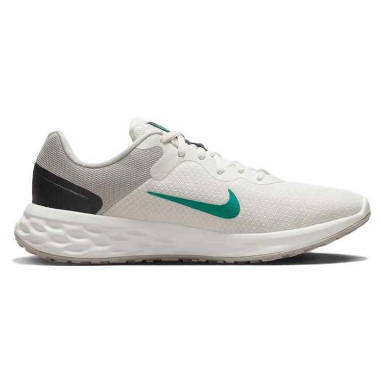 Nike  Revolution 6 Next Nature Phantom Neptune Green Women Sneakers White Light-Iron-Ore Dark-Smoke-Grey DC3729-008