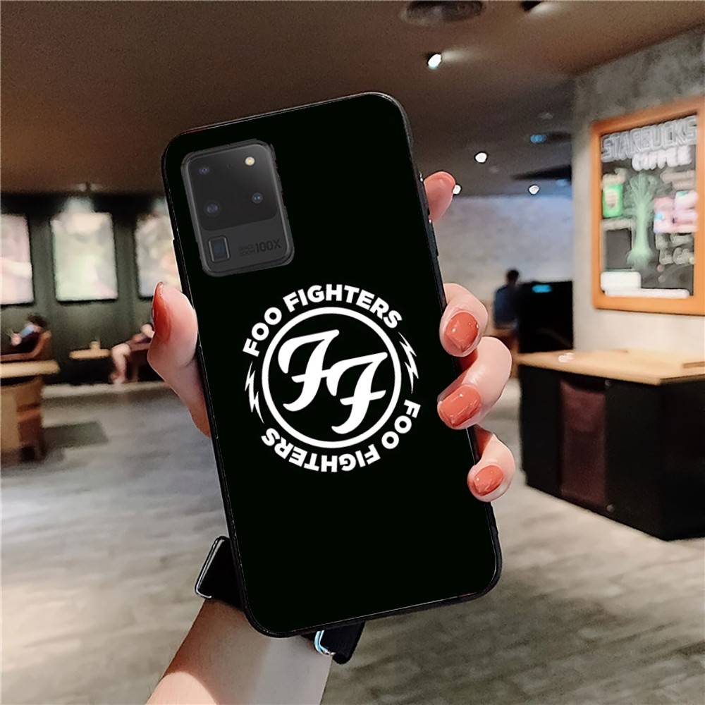 F-FOO FIGHTERS Handyhülle Für Samsung S 24 Fe 25 Ultra Plus 20 Lite 21 30 22 23 24 22 Ultra 5G Fundas
