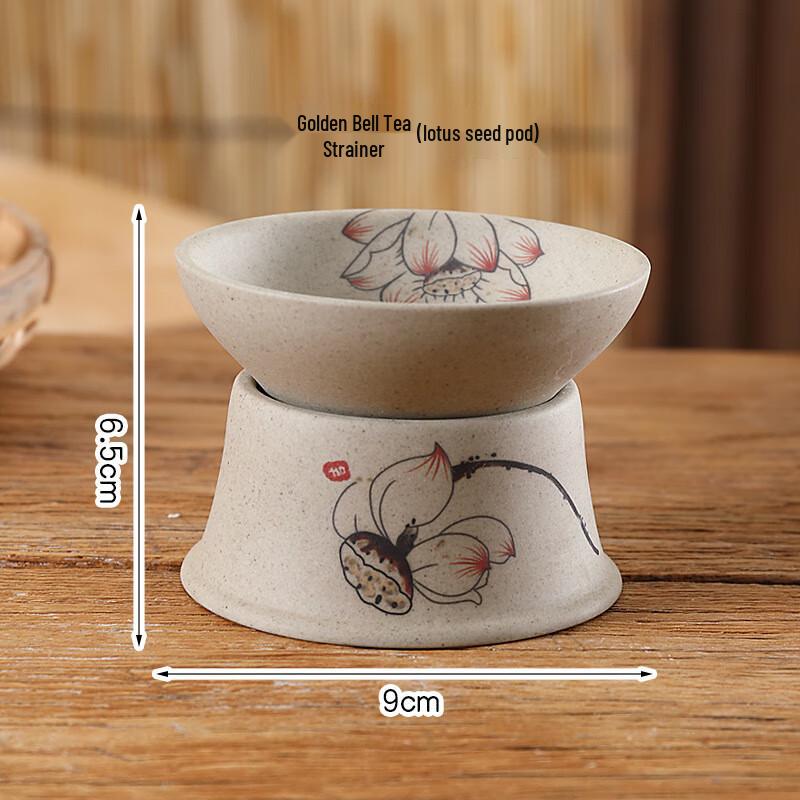 Nu Feng Terracotta Tea Strainer Funnel Set