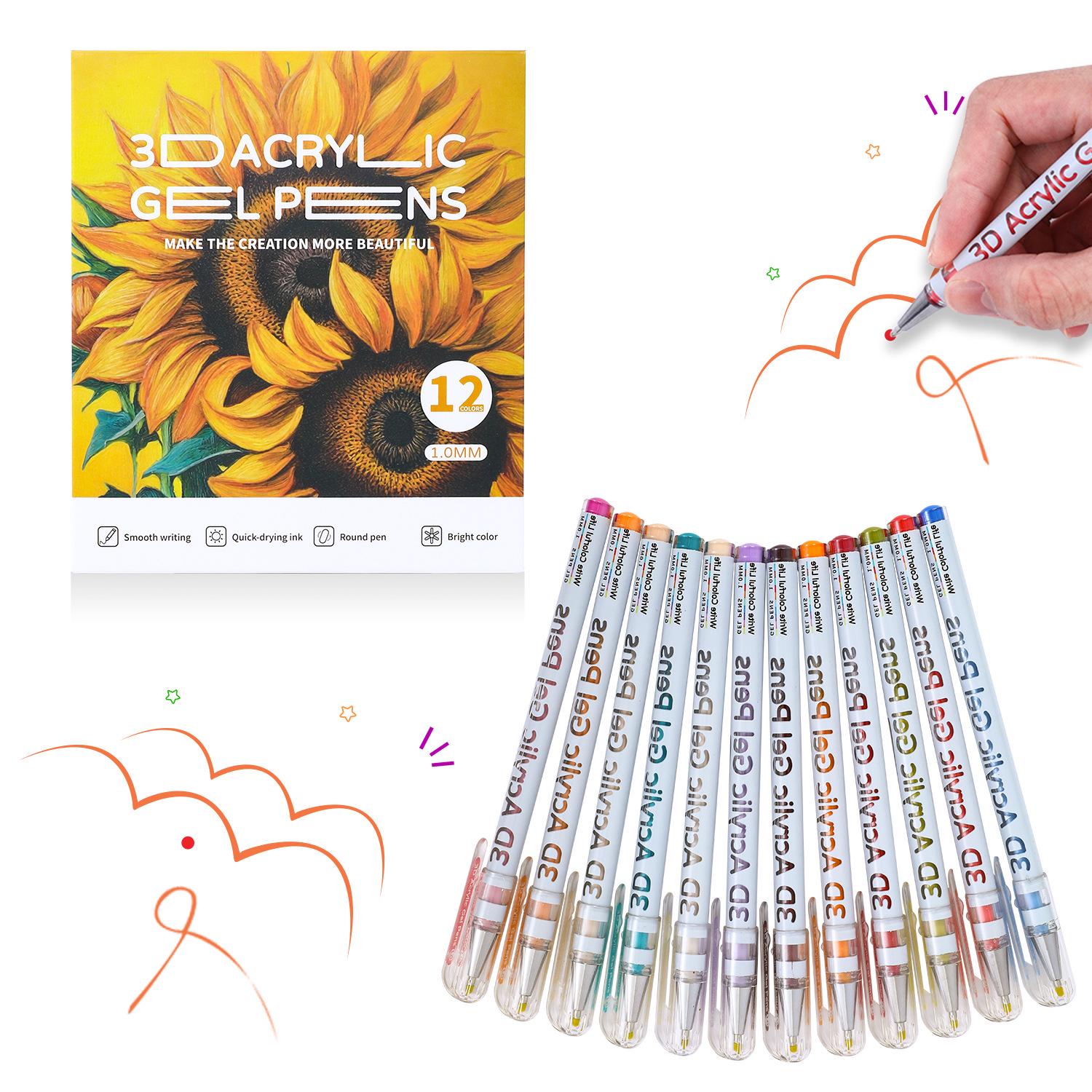 

Акриловый маркер для Bullet Journal, нейтральные цвета, наконечник 1,0 мм, быстросохнущий, гладкое письмо, штабелируемый, для студентов, в стиле Ins 1.0mm Tip