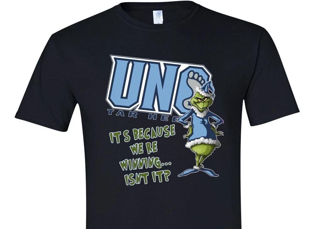 Grinch - North Carolina - UNC - Tarheels - Youth & Adult Sizes - Unisex XL