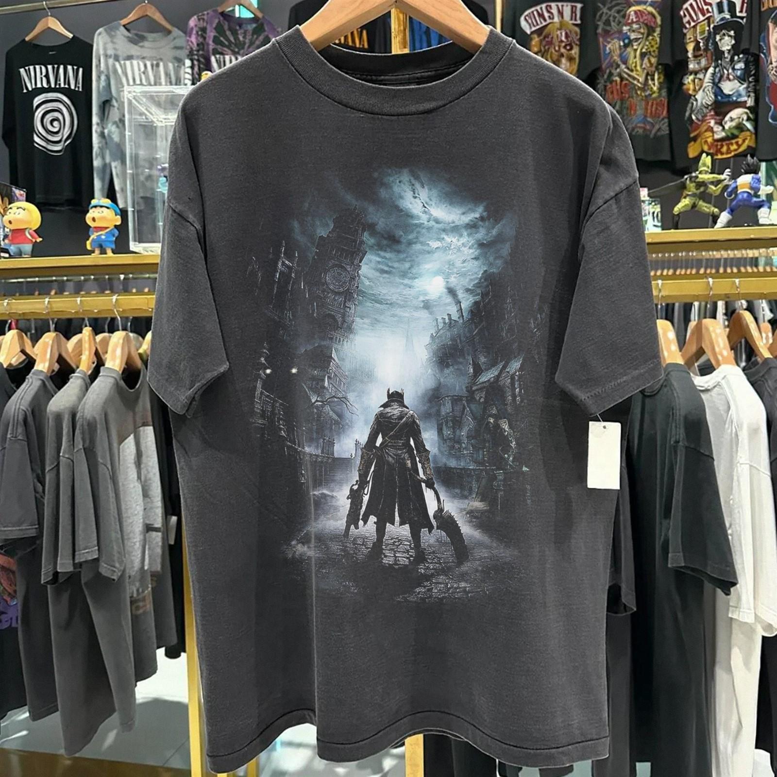 Usa Bloobourne Cover Promotional Aged T-Shirt Black M M
