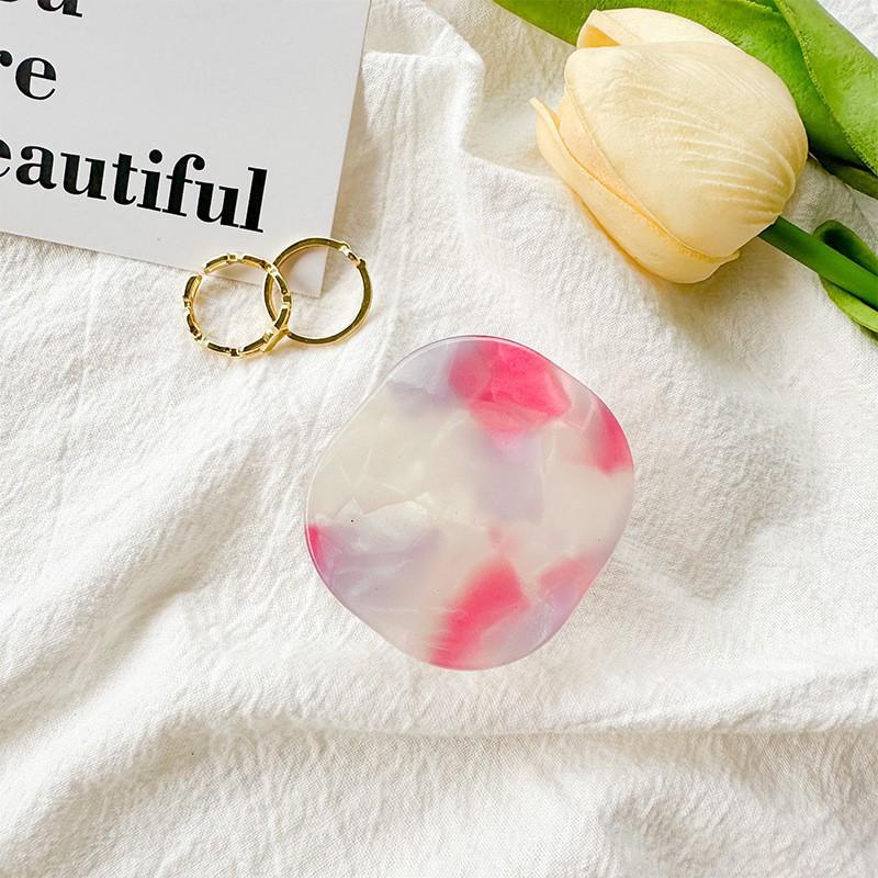 

Ins Style Colorful Rendering Block Contrasting Color Phone Airbag Holder Desktop Japanese Small Fresh Retractable Back Sticker