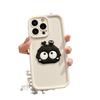 Coal Ball IPhone 16plus Mobile Phone Case Full Inclusive Anti Fall Tpu Suitable for Apple 14 13 Protective Case Trendy Design