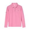 Fashionable Autumn Top Middle-aged Lapel T-shirt Polo Shirt New Long-sleeved T-shirt for Women Fashion Print