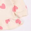 Organicmom Pink Heart Long Sleeve Wear Mjspej07