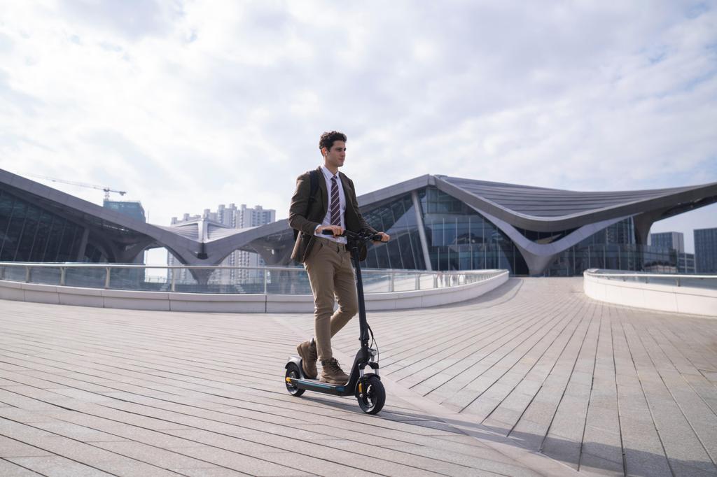 JOYOR C10 Electric Scooter 48V 10.4Ah Battery, 500W Motor, 10 Inch Tires, 30-40KM Range, NFC Unlocking Foldable E-Scooter