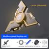 User Stress Stress  Ease Figets Plaything Fidgeting Spinner Metal Alloy Gyro Luminous Hand Stress Relief Toy Boy Adults Gifts