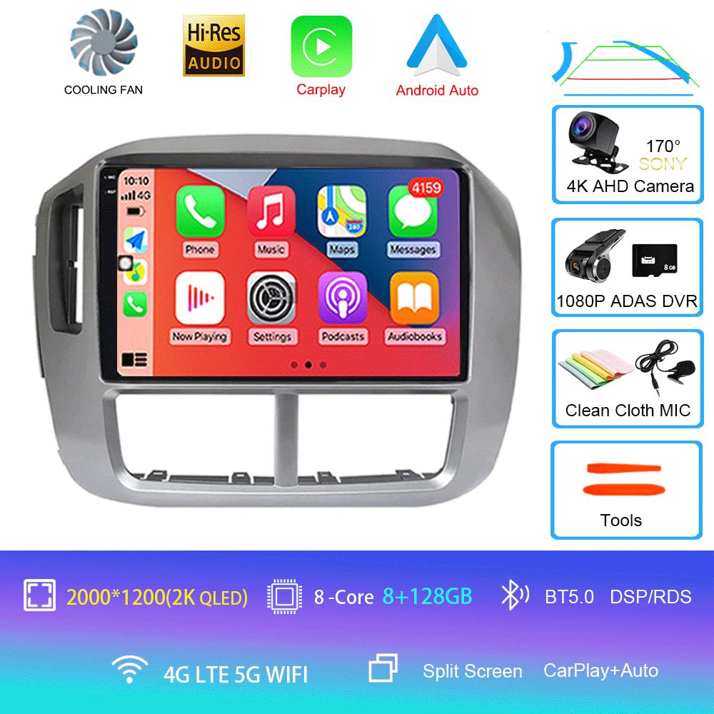 Android 14 Carplay Auto WIFI+4G For Honda Pilot 2006 2007 2008 Car Radio GPS Stereo Multimedia Video Player 2din Head Unit Audio