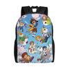D-Digimons Backpacks for Men Women School College Student Bookbag Fits 15 Inch Laptop Cartoon Bags