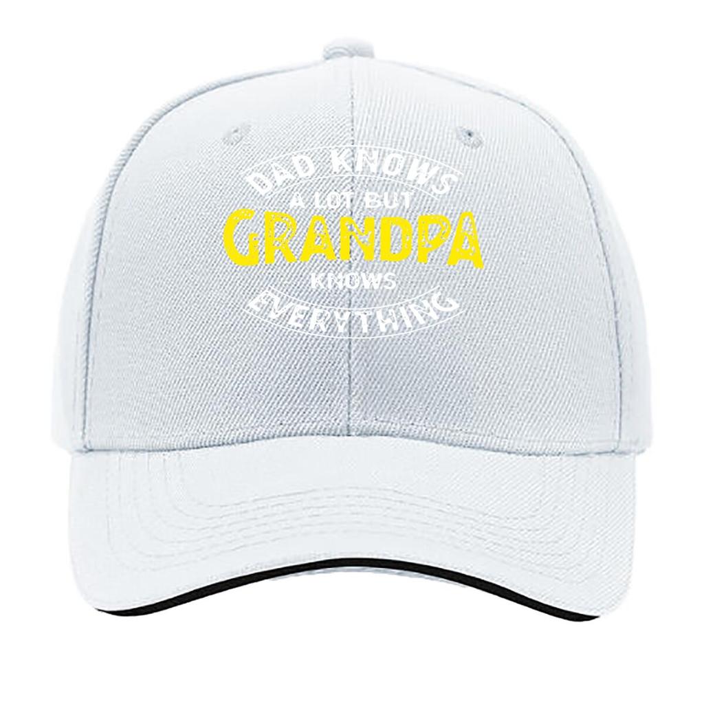 Funny Grandpa Quote Casual Gift Hip Hop Hat Fashion Outdoor Sports Sandwich Baseball Cap