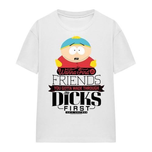 South Park Unisex Adult Wade Through Dicks T-Shirt