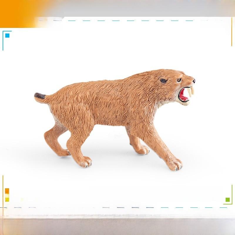 Childrens Prehistoric Toxodon Wild Dogs Machairodus Static Models With Pvc For Classroom And Playroom Decor
