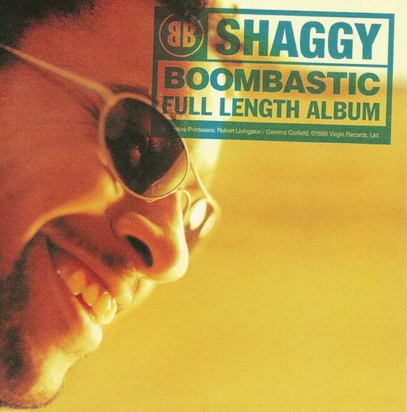 CD SHAGGY - Boombastic  724384015824 Virgin 1995 US Rap & Hip-Hop/R&B Used