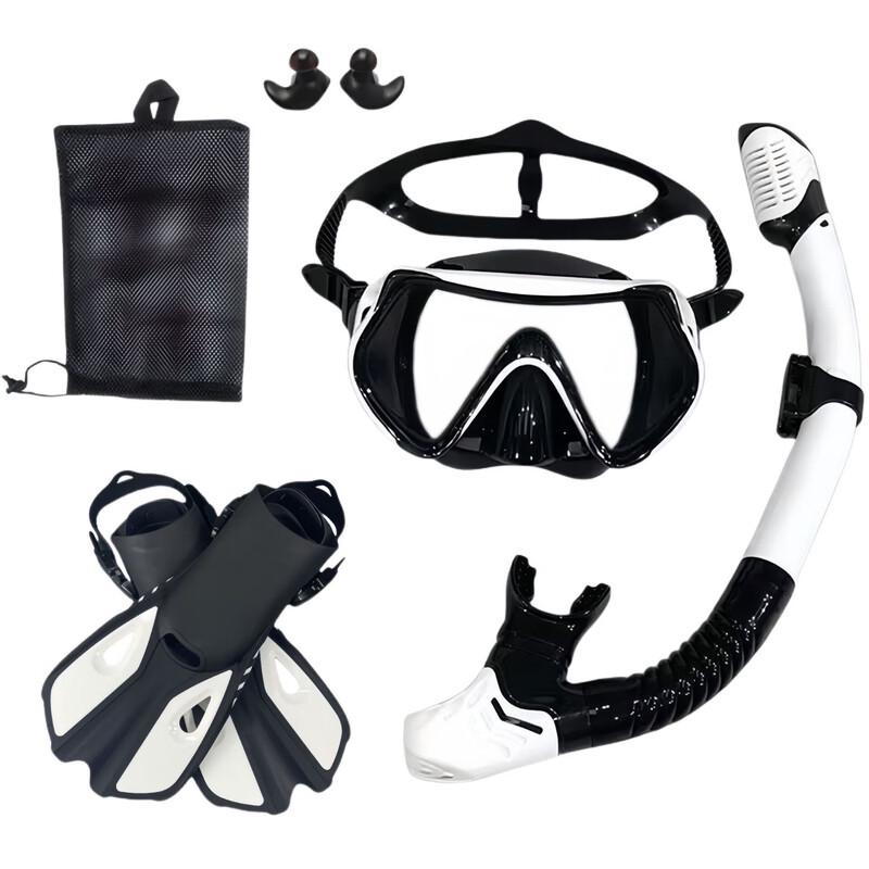 Ambassador Large Frame Diving Mask & Snorkel Set