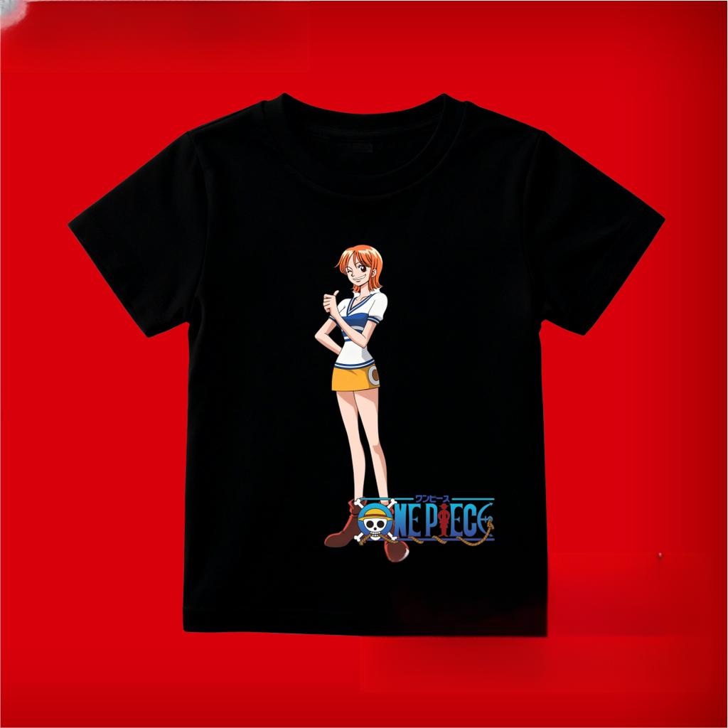 Summer 2026 One Piece Generation of Evil Straw Hat Group All Assembled Trend Theme 100 Cotton Print Loose Tshirt Adult Top