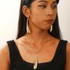 Punk Style Water Drop Earrings & Clavicle Chain for Women