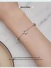 Yin Ziyun Exquisite Opal S925 Silver Cat Paw Print Bracelet - Niche Luxury Jewelry Gift
