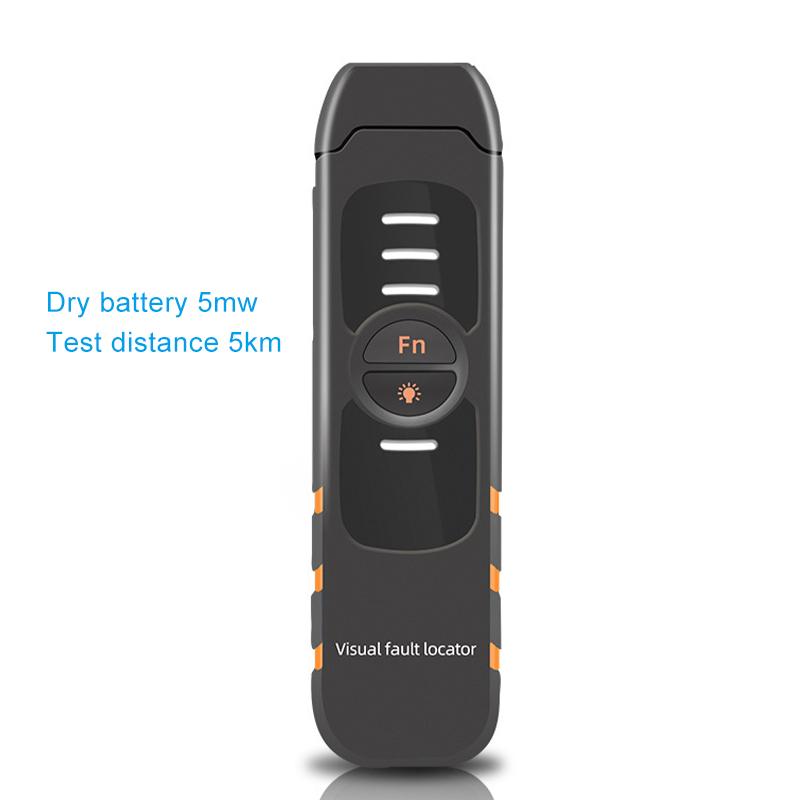 Handheld Optical Power Meter 5-30MW Fiber Optic Tester Pen VFL Red Light Optical Fiber Optic 5-30km Visual Fault Locator