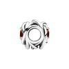 Pandora Moments Red Eternal Loop Charm 925 Silver Jewelry Accessories Women Jewelry 790065C06