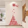 Newlywed Xi Character Sticker Set for Wedding Room and Door Décor