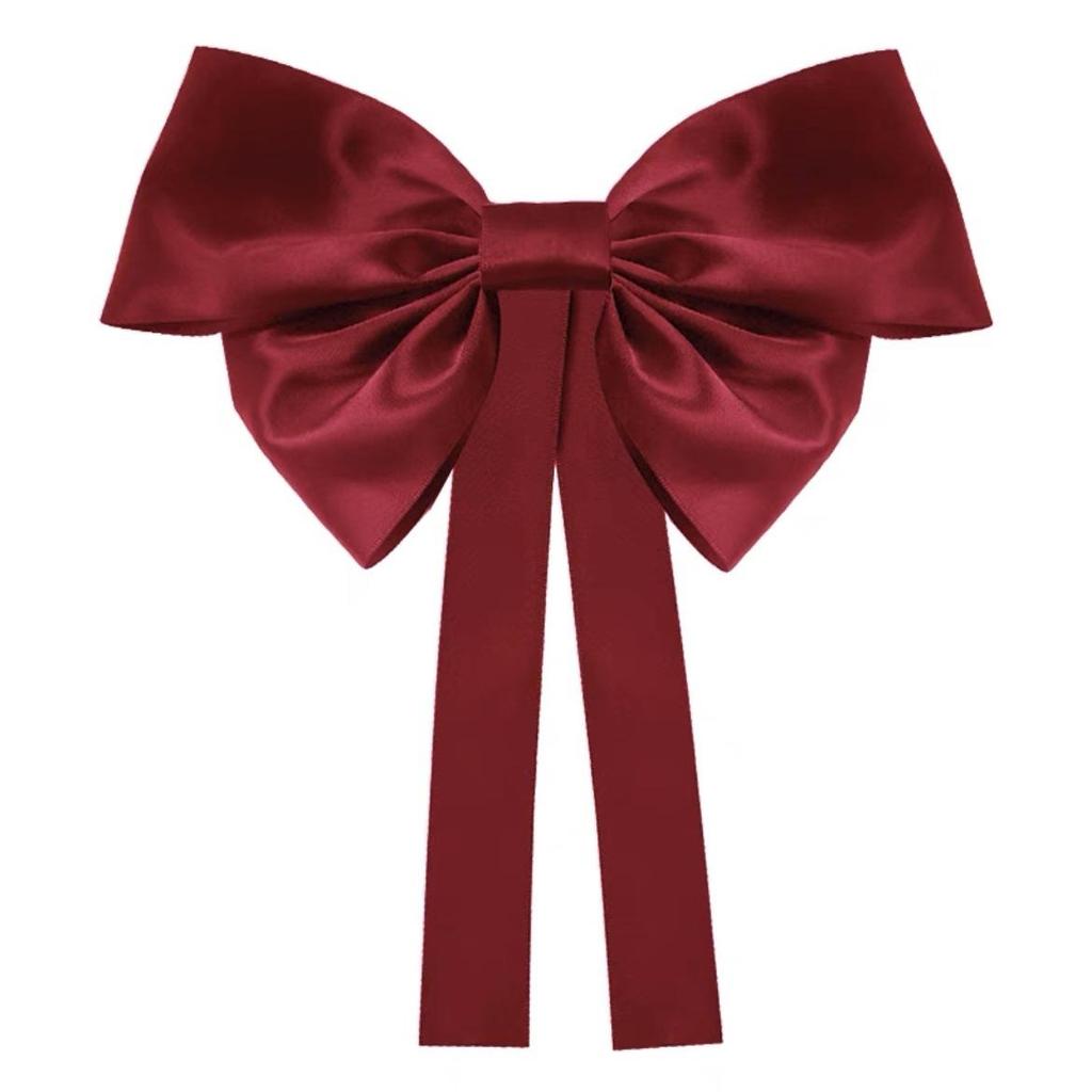 1Pc nowa koreańska modna kokarda szpilka do włosów jednokolorowe eleganckie spinki do włosów nakrycia głowy dziewczyny akcesoria do włosów dla dzieci