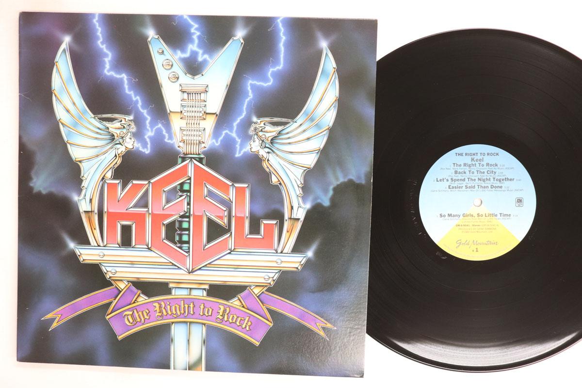 Виниловая пластинка KEEL  Right To Rock GM65041 AM 1985 США Металл Б/у