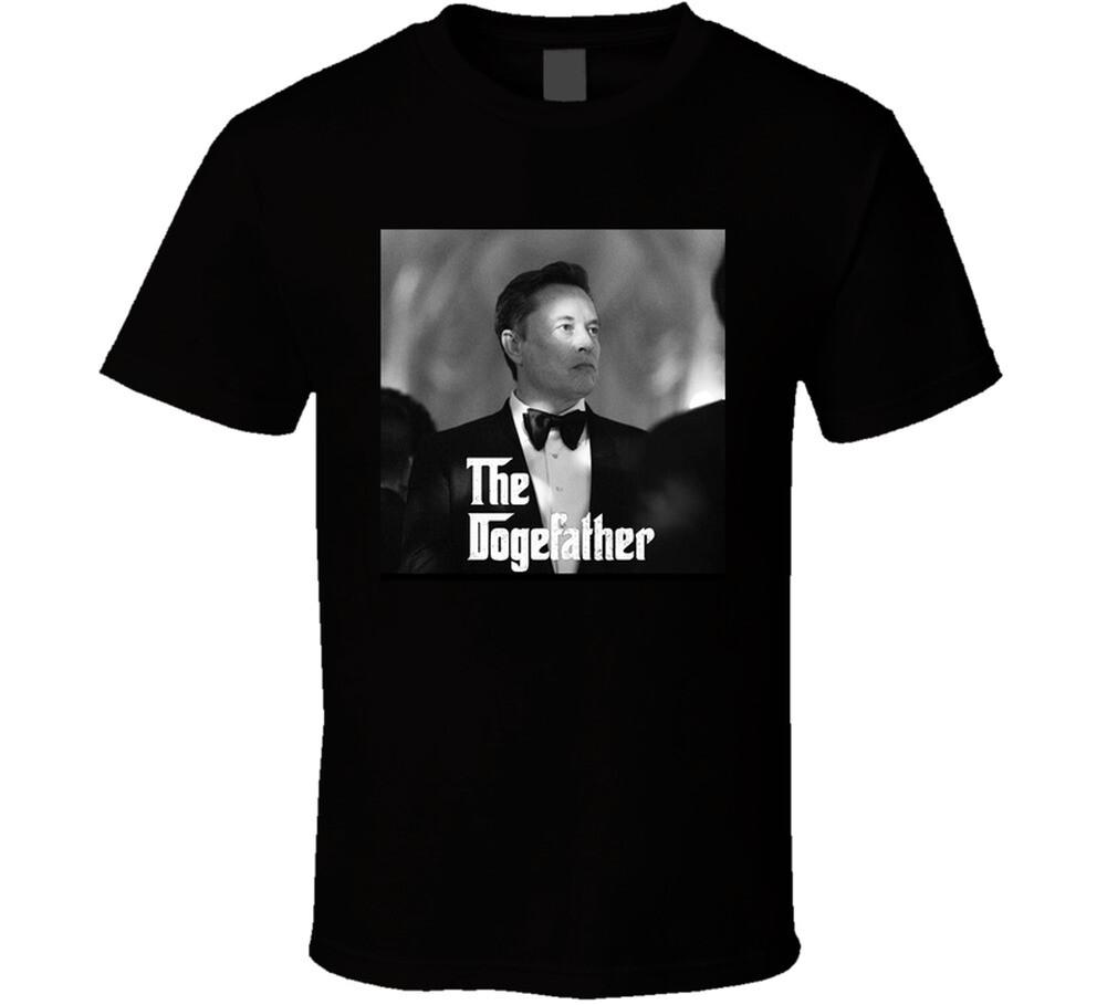 The Dogefather Elon Musk T Shirt Mens Womens Tees Top 2XL