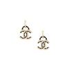 Klassieke Dubbele C Logo Oorbellen Damesoorbellen Goud AB7851-B07680-NH056