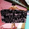 Rapper L-Lil P-Peep Bath Towel Microfiber Soft Water Absorbing Breathable For Girl Kids Decorative Cartoon Beach Towel