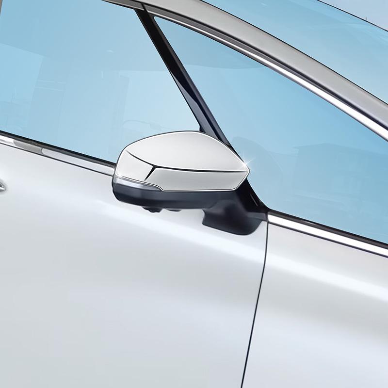 Alphard 40 Series Rearview Mirror Cover - Black Carbon Fiber Pattern (23 Toyota)