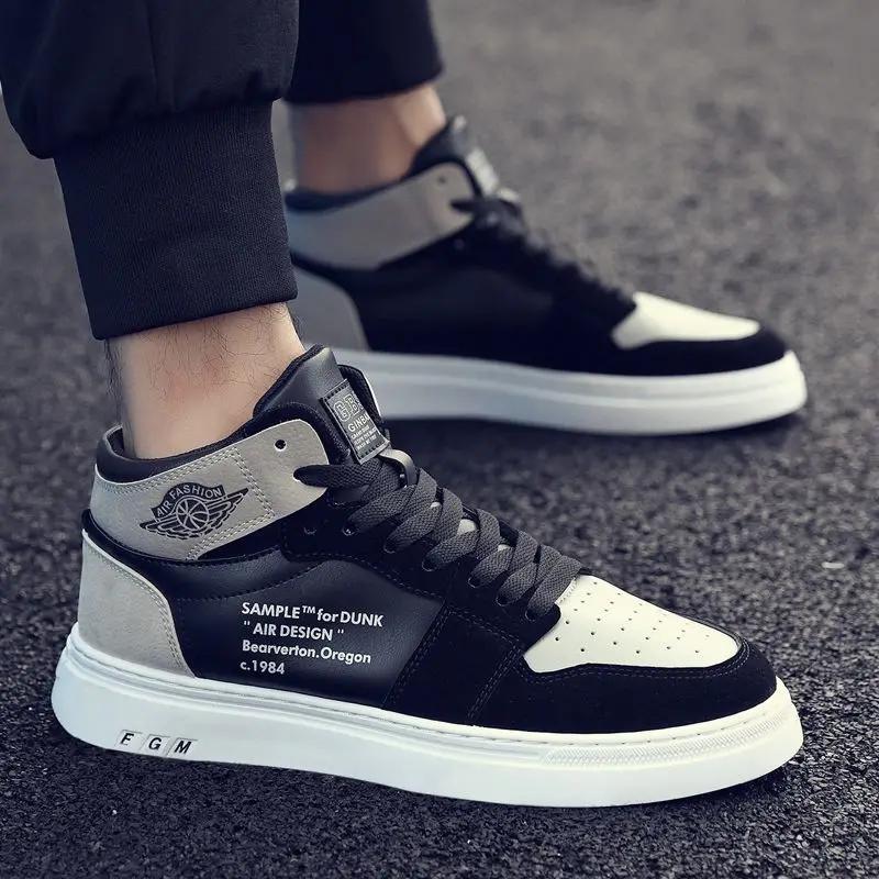 Mode für Männer Casual Plattform Sneakes LaceUp Trainer Student Sneakes Herren Vulkanisierte Schuhe Tennis Sneakers Zapatillas Hombre