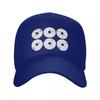 Washed Unisexs Baseball Cap Sanada Trucker Snapback Caps Dad Hat Japanese Clan Crest Logo Golf Hats