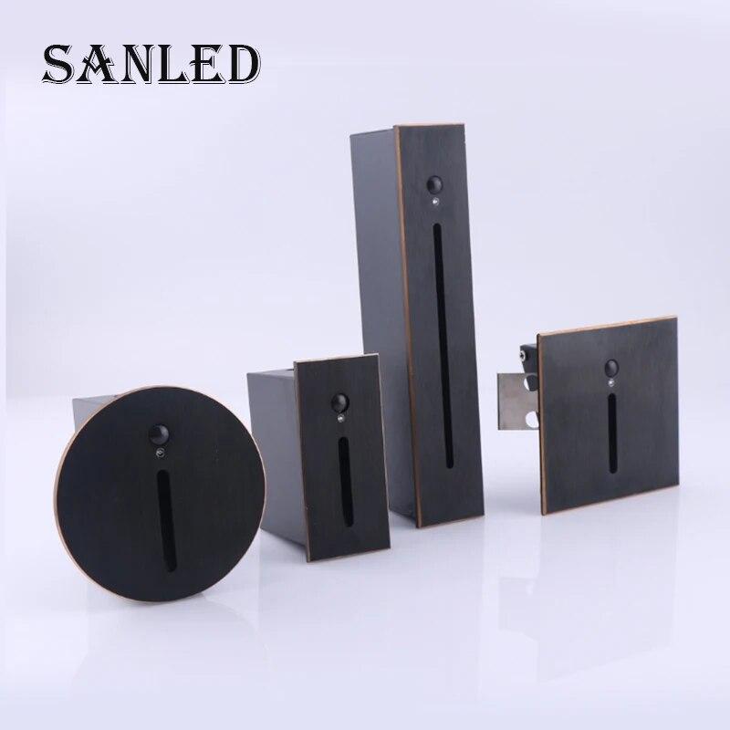 

Ночной светильник, настенный светильник, светодиодный интеллектуальный датчик, умный для лестницы, коридора, спальни, лестницы, ступеньки, фойе, встроенная установка