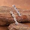 Natural Gemstone Sapphire Stud Earrings Women'S S925 Sterling Silver Colored Treasure Earrings And Ear Jewelry