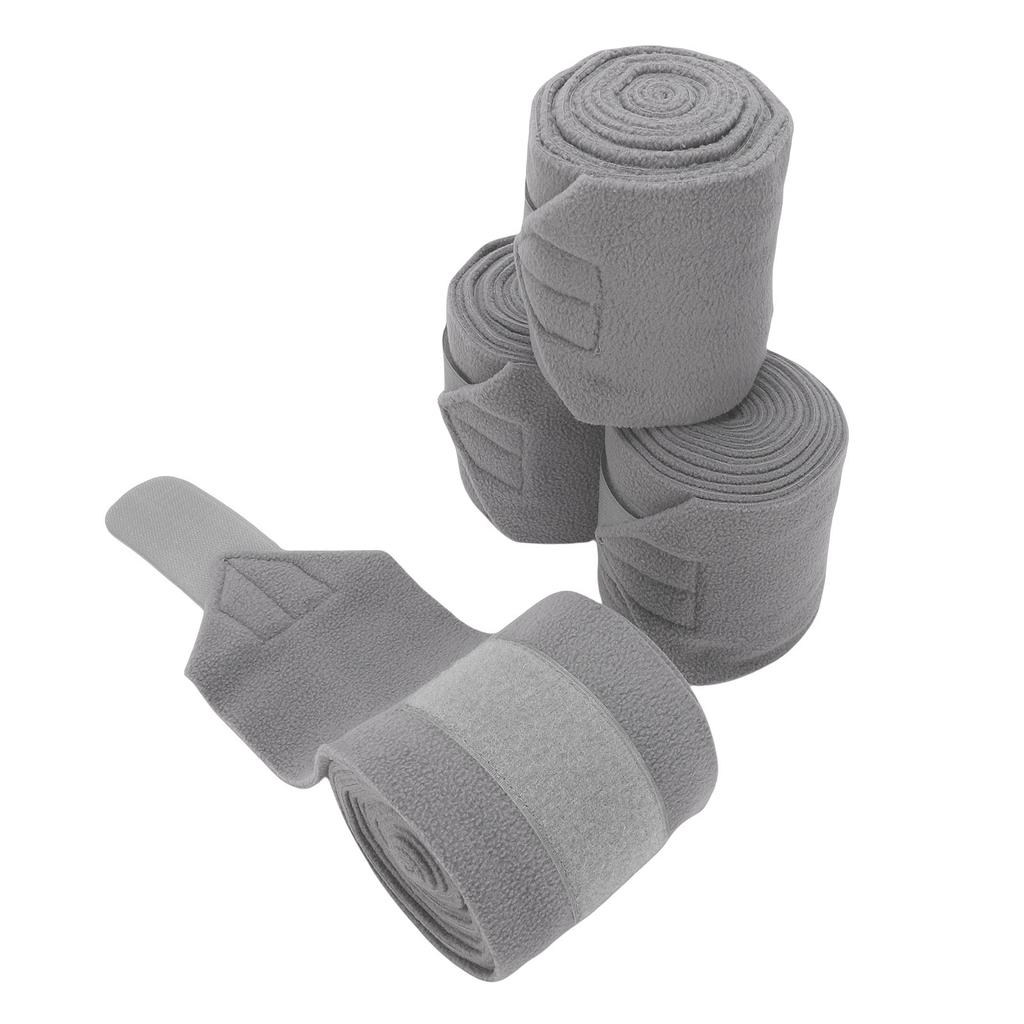 4PCS Horse   Leg Wraps 9.8FT Soft Fleece Protective Equestrian Leg Bandages for Horse Supplies