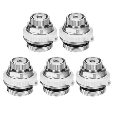 15pcs Copper Radiator Exhaust Valve Fully Automatic Heating Valve 12 Inch for Radiators Boilers with Automatic Check Valve