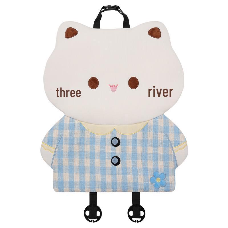 2026 Universal Cute Cat Car Seat Cushion - Comfortable, High-Quality, Four Seasons Half-Cover.