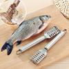 1PC Stainless Steel Fish Scale Knife Scale Scraper Sawtooth Scraping Boning Filleting Cut Scrape Dig Maw Knife Fish Killing Tool