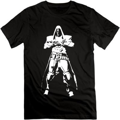 Men's Overwatch Sombra ARG Reaper Character Short Sleeve T-Shirt Black