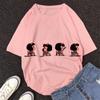 Mafalda Kawaii Graphic Print T-shirt Women Harajuku Aesthetic Pink Tops Y2k Casual Tshirt 2026 Newest Summer Fashion Female T Shirt