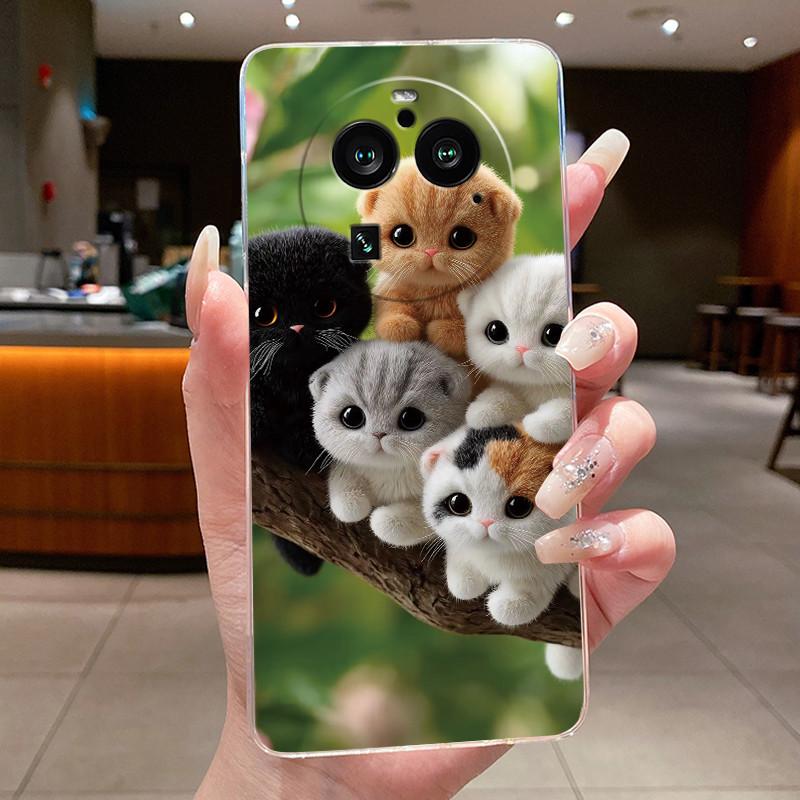 Casing For Oppo Find X6 Pro / X6 5G Luxury Dragon Cute Cool Boys Girls Transparent Soft TPU Phone Case Clear Silicone Back Cover