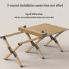 Portable Aluminum Roll-up Camping Table