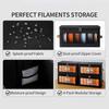 Verbrauchsmaterial-Aufbewahrungsbox - 3D-Drucker-Verbrauchsmaterial-Aufbewahrungsbehälter, Geeignet zur Aufbewahrung von 3D-Druckzubehör zu Hause, im Büro,