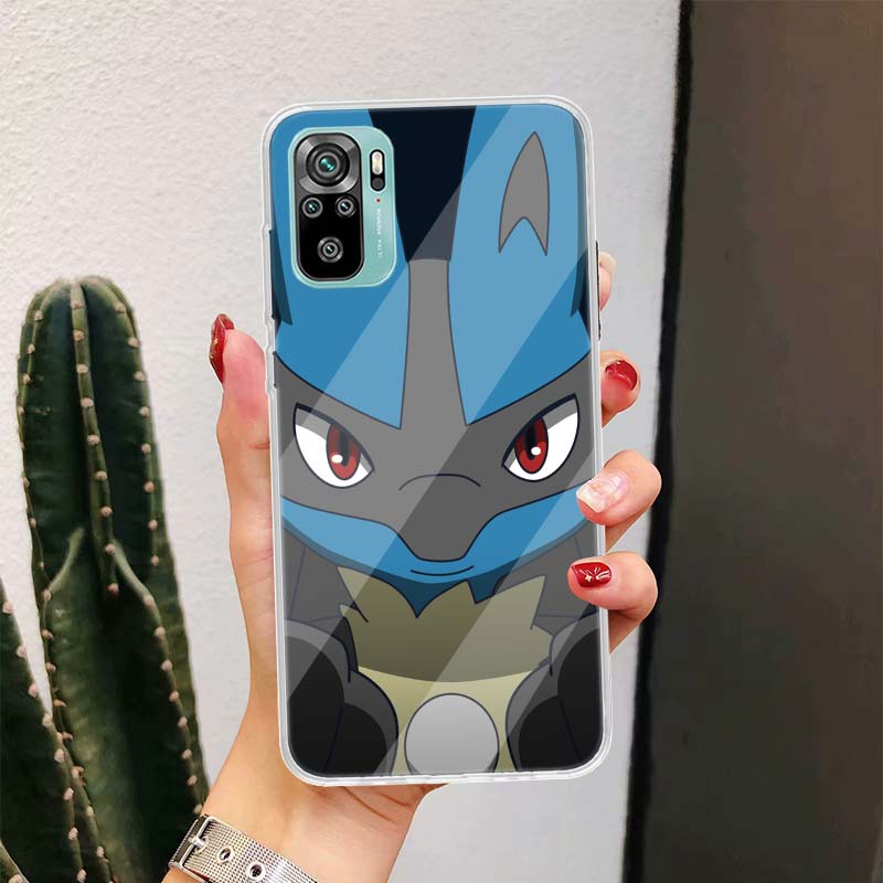 Pokemon Pikachu Anime pro Xiaomi Redmi Note 10S 10 11S 11 9S 9 8T 8 Pro Pouzdro na telefon 11T 5G 11E 9T 7 6 5 5A 4X Fundas Cover Coque