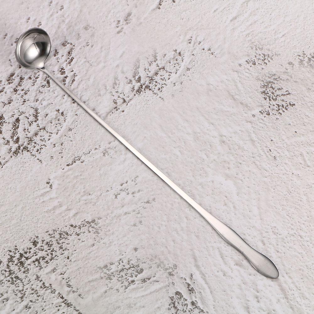 Mixing Stainless Steel Accessories Dessert Supplies Coffee Spoon Long Handle Ice Cream Spoon
