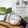 Start Relógio Masculino com Mostrador de Números Romanos Relógio Mecânico Automático Relógio de Couro Fashion À Prova d'Água Função Data Semana